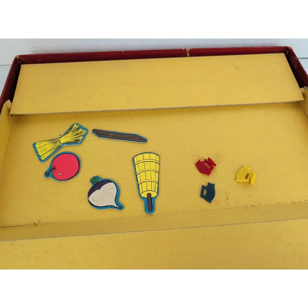 1948 Three Little Pigs Board Game Rare Complete
